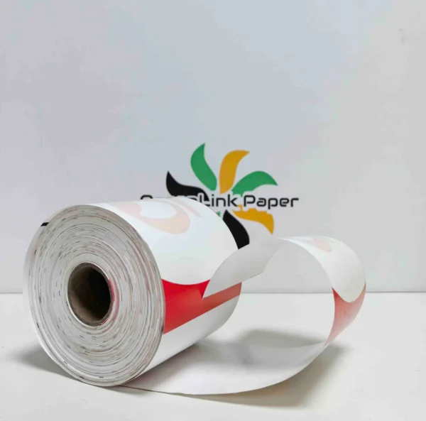 Custom Logo Pre-Printed Thermal Paper Rolls for Retail Use Custom Logo Pre-Printed Thermal Paper Rolls for Retail Use
