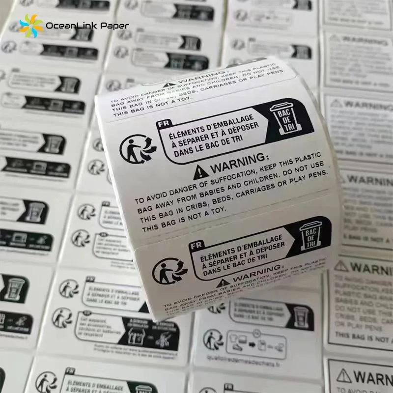 The Ultimate Wholesale Three-Defense Thermal Paper Label With Choking Hazard Warning